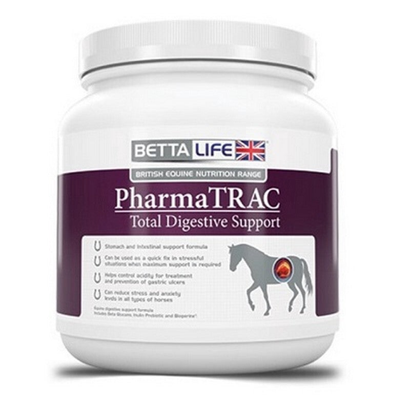 BETTAlife PharmaTrac Total Digestive 400g Horse Gut Health Supplement