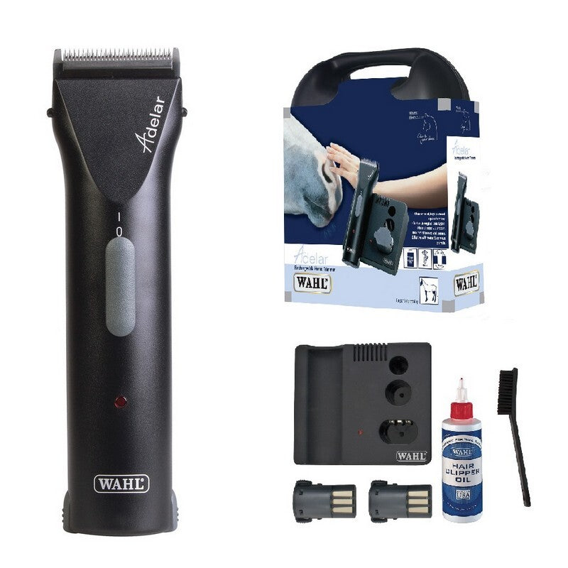 Wahl Adelar Rechargeable Trimmer - Professional Pet Trimmer Cordless Rechargeable