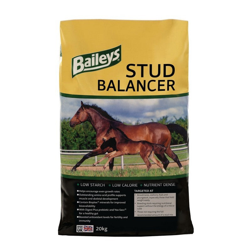 Baileys Stud Balancer 20kg - Breeding Horse Feed Supplement Stallion & Mare Formula
