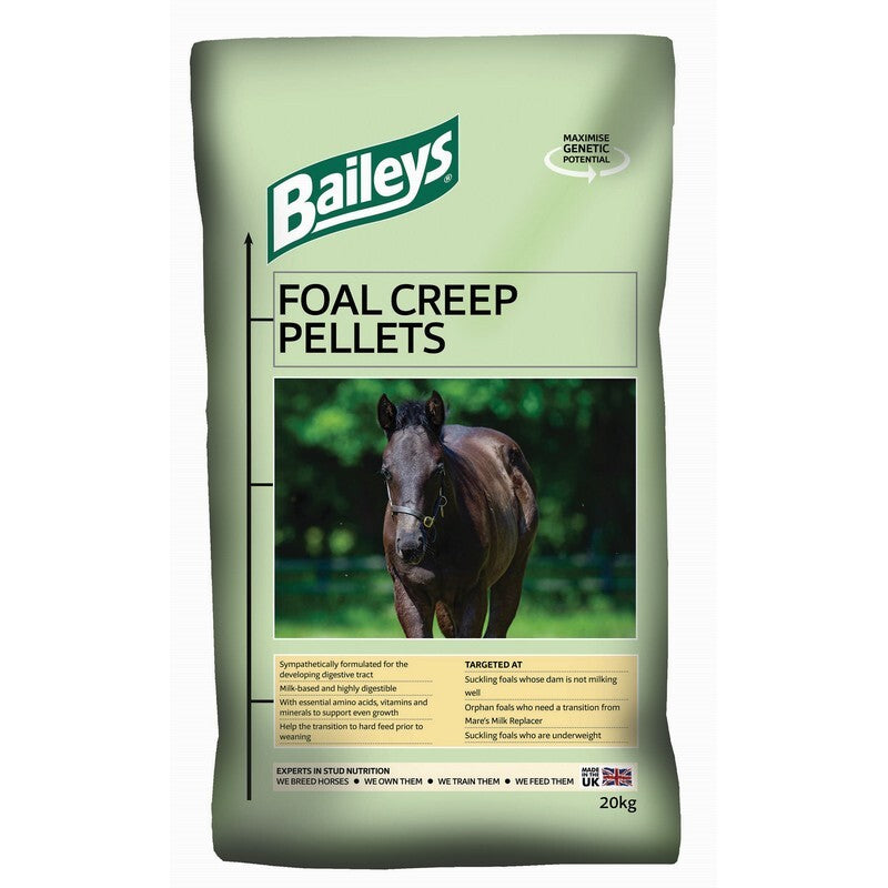 Baileys Foal Creep Pellets 20kg - Young Horse Feed Pellets Growth & Development