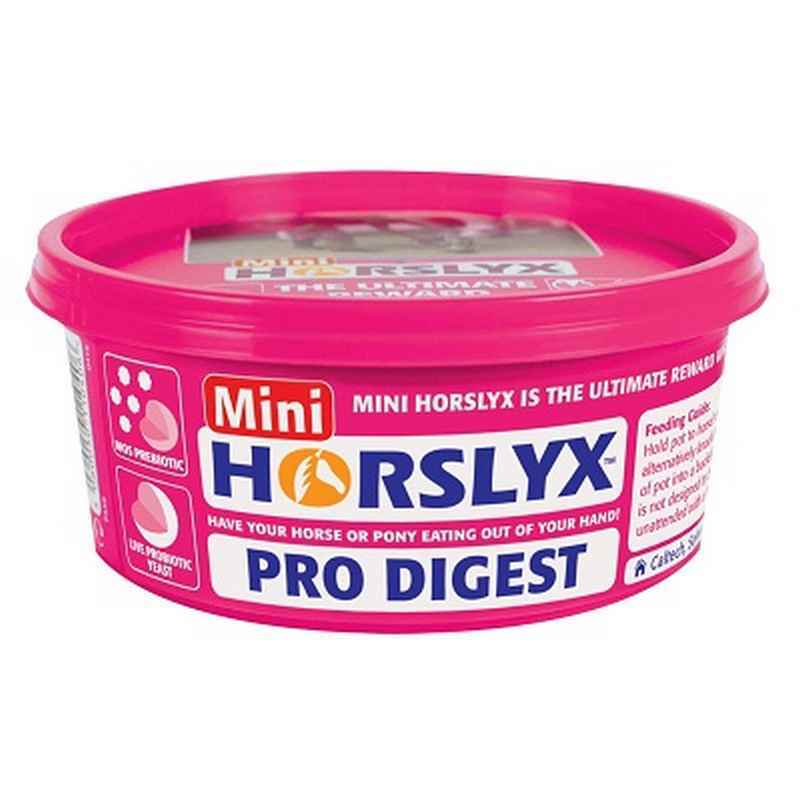 Horslyx Mini Lick Pro Digest 650g x12 - Digestive Support Horse Licks (7.8kg Total)
