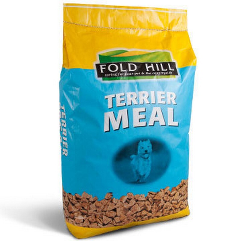 Fold Hill Plain Terrier Meal 15kg - Traditional Complete Dog Food for Active Terriers