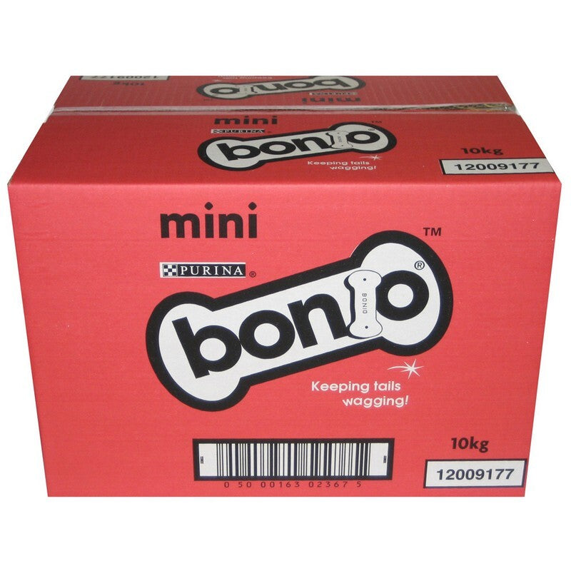 Bonio Mini 10kg - Small Dog Biscuits Crunchy Treats Complete Nutrition
