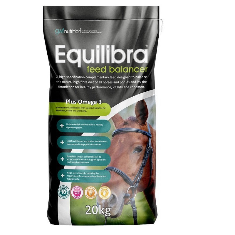 Growell Feeds Equilibra 500 & Omega3 20kg - Alpaca & Llama Feed with Omega-3 Supplement