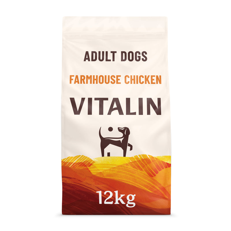Vitalin Adult Other Productshouse Chicken 12kg - Premium Complete Dog Food with Real Chicken