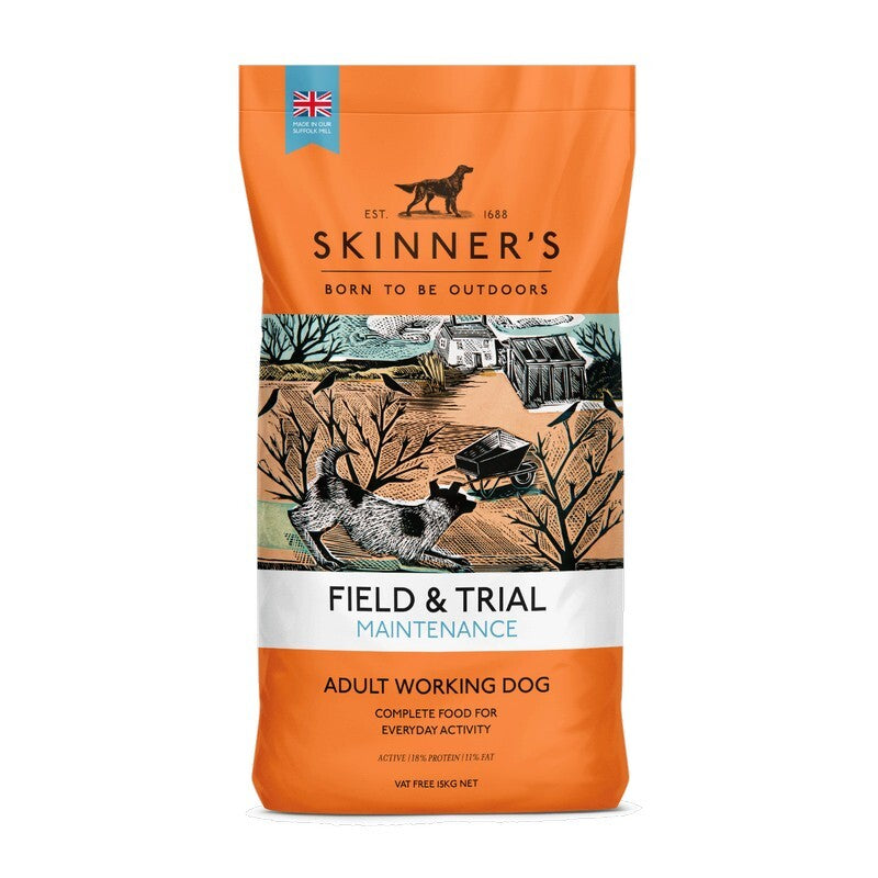 Skinners Field & Trial Maintenance 15kg - Adult Dog Food Complete Maintenance Formula