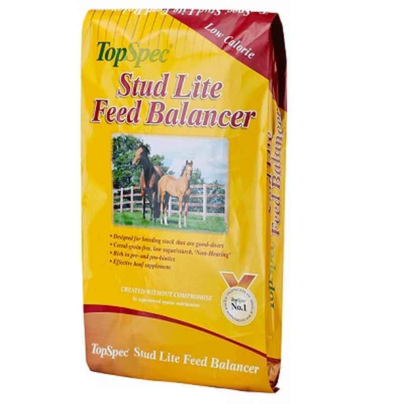 TopSpec Stud Lite Balancer 20kg - Low Energy Breeding Horse Feed Supplement for Stallions & Mares
