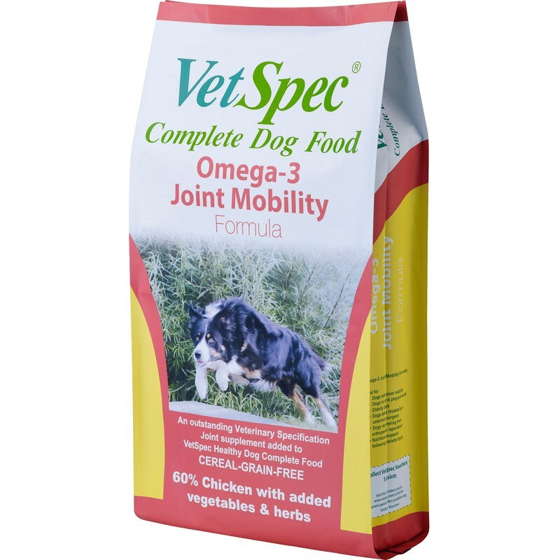 VetSpec Complete Dog Joint & Mobility 12kg - Dog Food with Joint Support Supplements