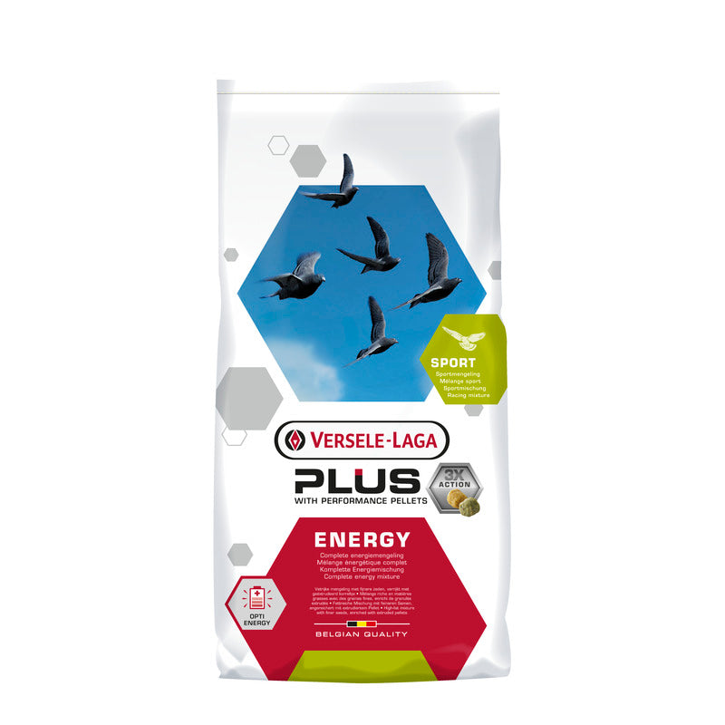 Versele Laga Plus Energy UK 18kg - High Energy Bird Racing Food British Formula