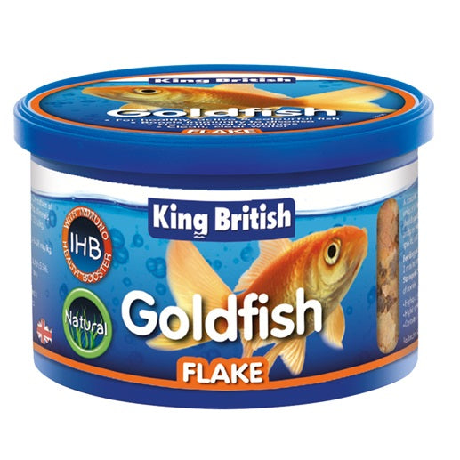 King Premium B Goldfish Flake 28gx12