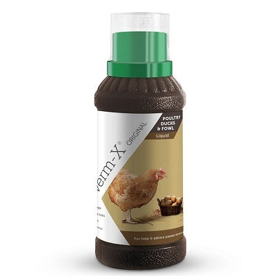 Verm X Liquid For Poultry 500 Millilitres