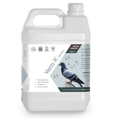 Verm X Liquid For Racing Pigeons 1 Litres