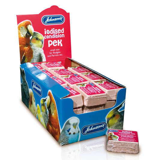 Pet Johnsons Veterinary Products Iodised Condition Peks x48