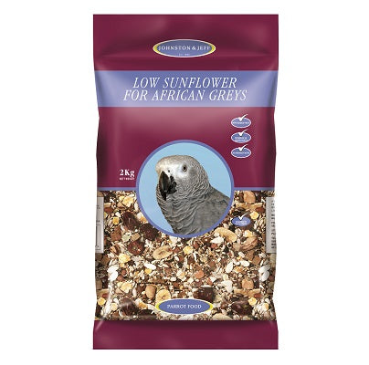 Pet Johnston & Jeff Low SunDiet African Grey Parrot 6x2kg