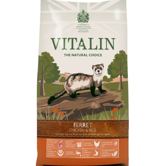 Vitalin Ferret British Chicken & Rice 12 Kilograms