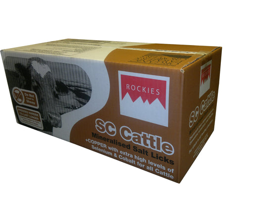 Rockies Premium selenium and cobalt Cattle 2x10kg