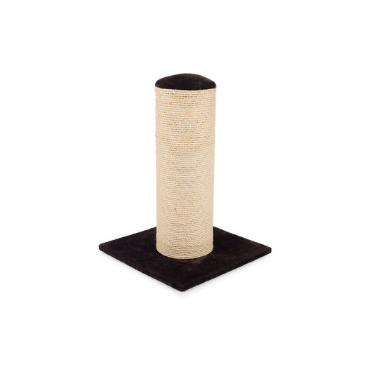 Ancol Premium Fat Boy Cat Premium Cat Scratching Post Chocolate/Cream
