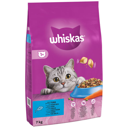 Whiskas Dry 1+ Tuna 7 Kilograms