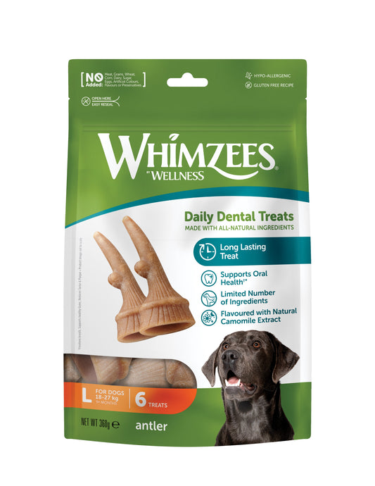 Whimzees Antler Litres 6pkx6