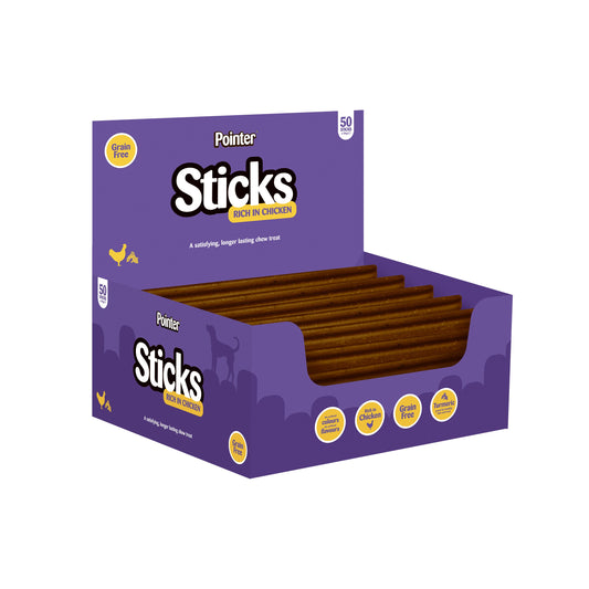 Pointer Premium Sticks Chicken Gluten Free x50