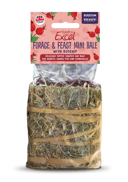 Burgess Premium Excel F&F Mini Bale R/Hip 8x100g