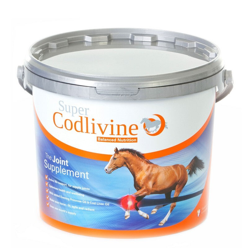Super Codlivine Joint Supplement 2.5kg Horse Joint Support
