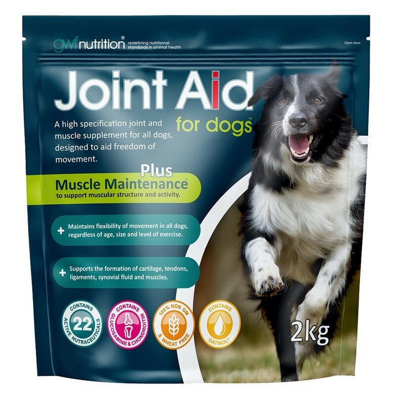 Growell Feeds Joint Aid Plus MM Dogs 2kg - Dog Joint Supplement with MSM Glucosamine