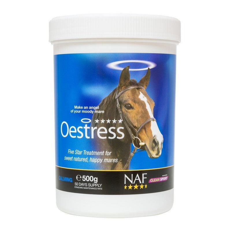 NAF Oestress 5 Star 500g - Mare Hormonal Balance Supplement Calming Formula