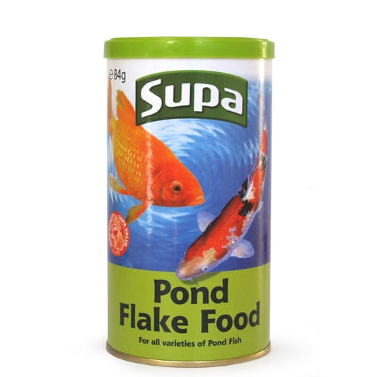 Supa Pond Flake Food - Complete Fish Food Formula 6x90g