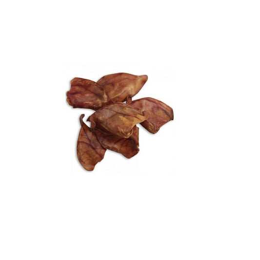Nova Dog Chews Pig Ears Large 50 Box - Natural Long Lasting Dog Chews Bulk Pack