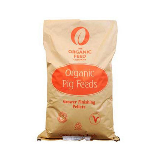 Allen & Page Organic Pig Grower Finisher Pellets 20kg Complete Pig Feed