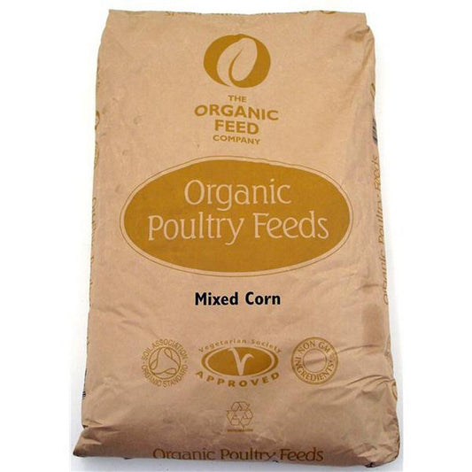 Allen & Page Organic Mixed Corn 20kg - Organic Poultry Feed Mixed Corn