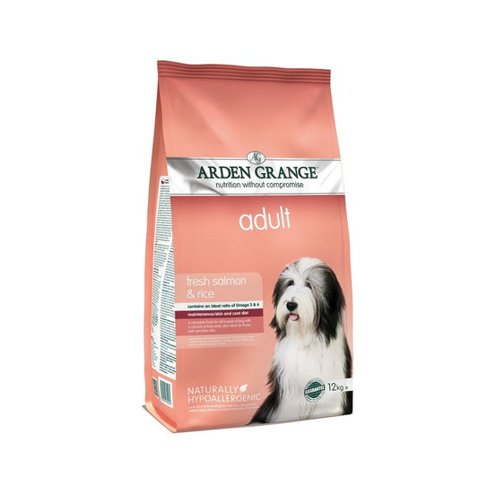 Arden Grange Dog Salmon & Rice 12kg - Complete Dog Food Salmon & Rice Formula