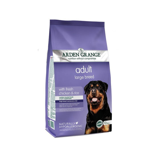 Arden Grange Dog Chicken Large Breed 12kg - Large Breed Dog Food Chicken Formula