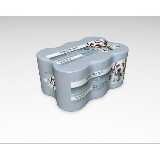 Arden Grange Partners Sensitive Dog Food 4x6x395g Wet Complete Meals