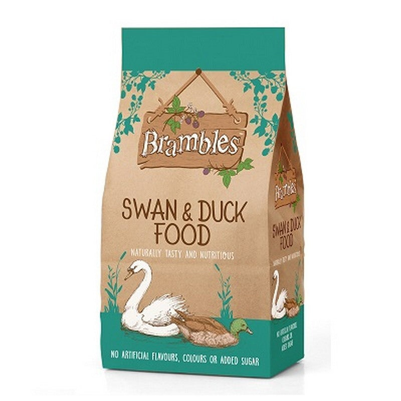 Brambles Floating Swan & Duck Feed 12.55kg - Waterfowl Food Floating Pellets for Swans & Ducks