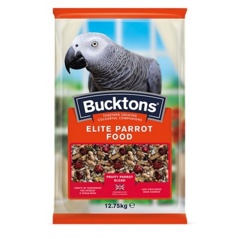 Bucktons Elite Parrot 12.75kg - Premium Large Parrot Food Elite Formula