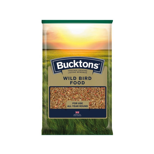 Bucktons Super 12 Seed Bird Mix 20kg - Premium Multi-Seed Bird Food