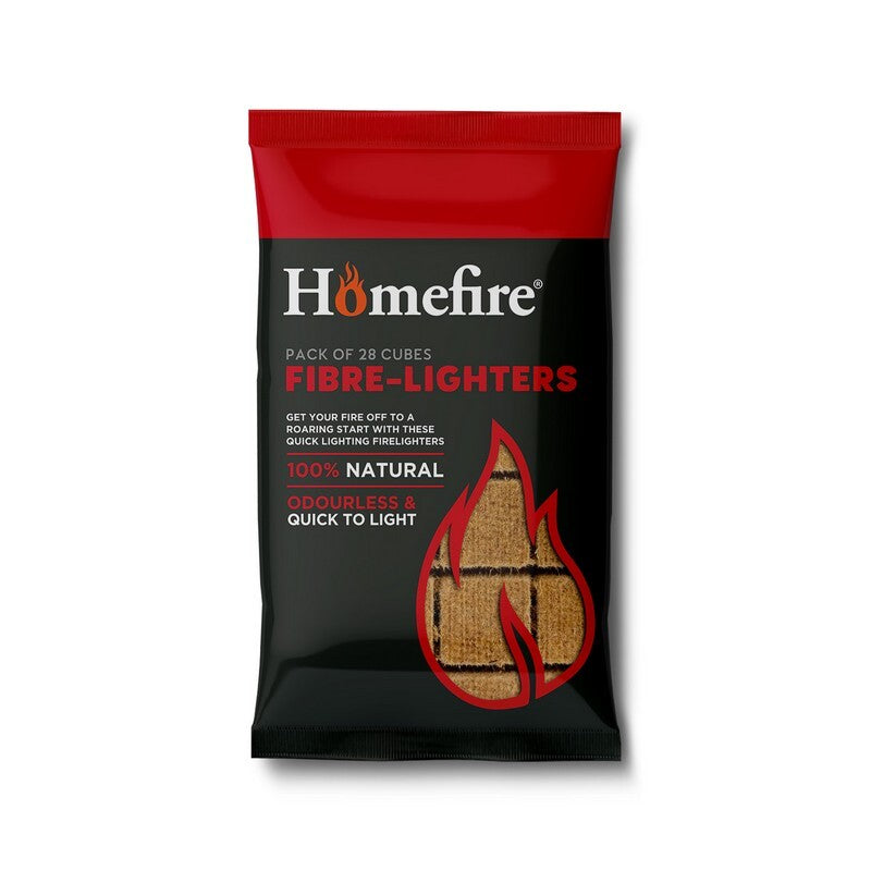 CPL Homefire Fibre Firelighters 28x24 - Natural Wood Wool Fire Starters (672 Pack)