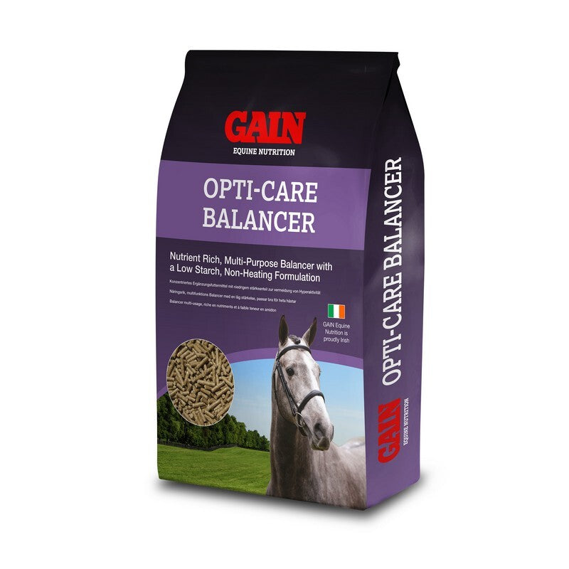 Gain Opti-Care Balancer 25kg - Complete Horse Feed Supplement Optimum Nutrition