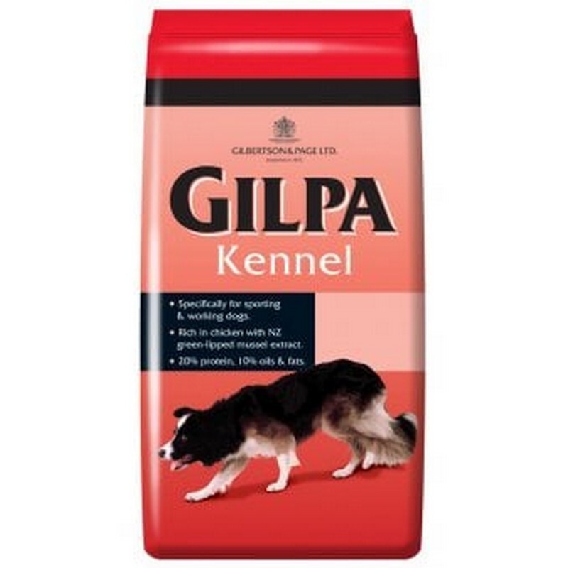 Gilpa Kennel 15kg - Working Dog Food Complete Nutrition Kennel Formula
