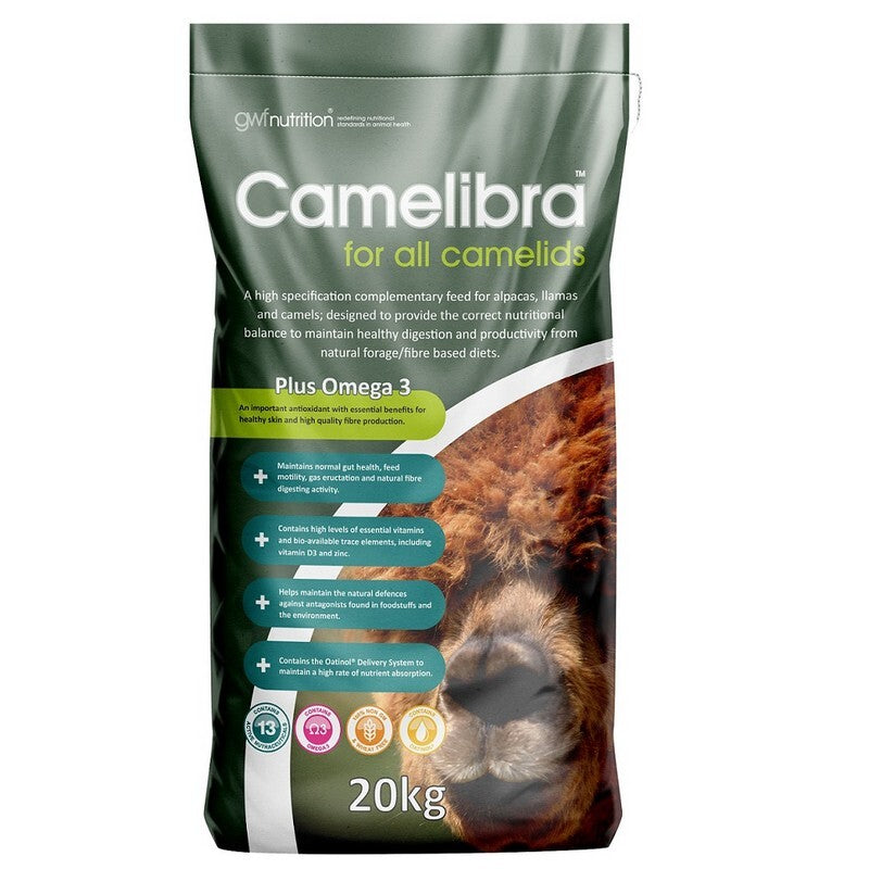 Growell Feeds Camelibra 20kg - Camel Feed Complete Nutrition Formula