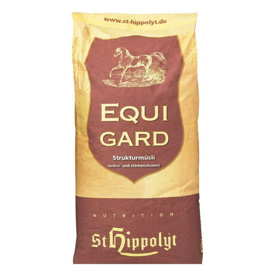 St Hippolyt Equiguard Muesli 20kg - Complete Horse Feed Muesli Mix Balanced Formula