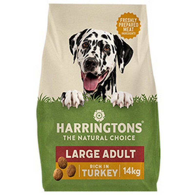 Harringtons Dog Large Breed Turkey 14kg - Large Breed Dog Food Turkey Complete Formula