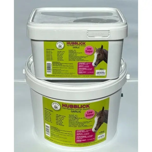 Hubblick Garlic 10kg - Natural Garlic Horse Supplement Fly Repellent Health Support