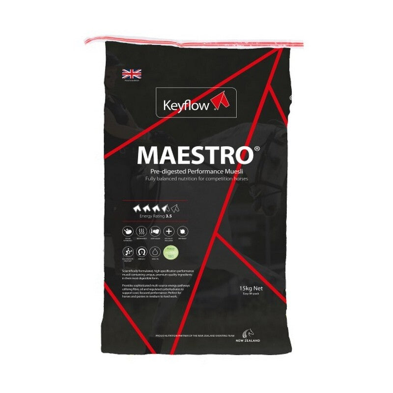 KeyFlow Maestro 15kg - Elite Horse Feed Competition Performance Formula