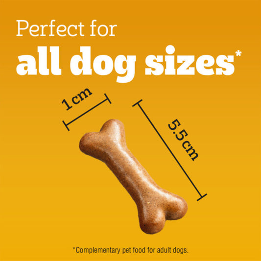 Pedigree Gravy Bones Original 10kg - Classic Dog Biscuits with Gravy Flavor