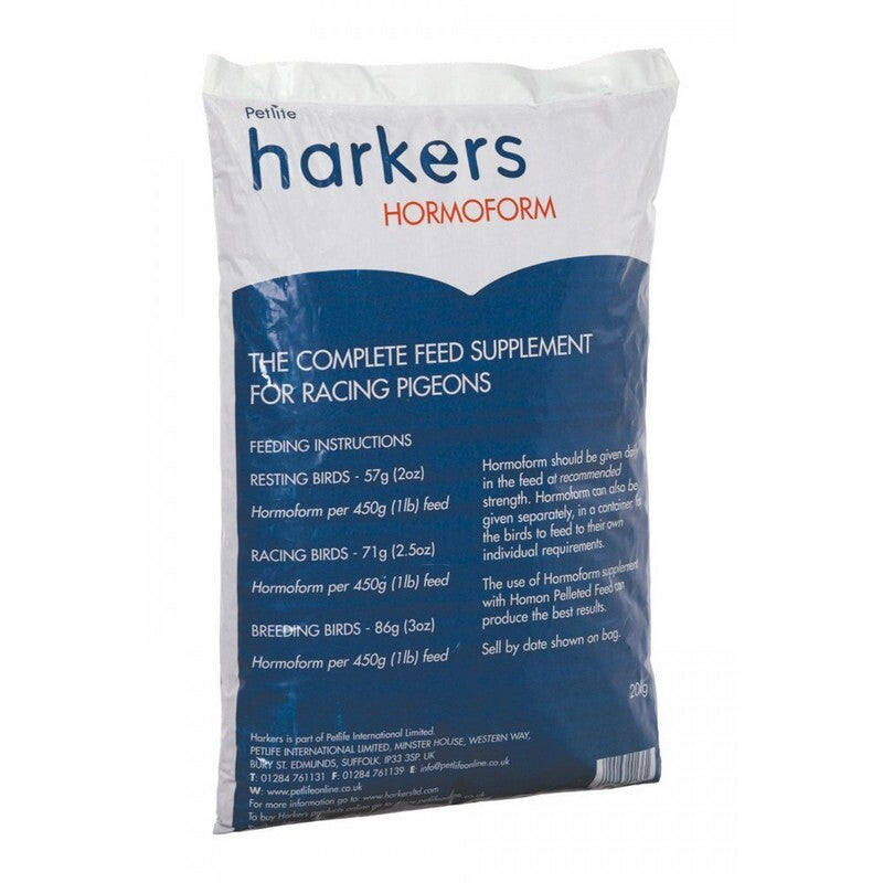 Harkers Hormoform 20kg - Racing Bird Breeding Supplement Hormone Support