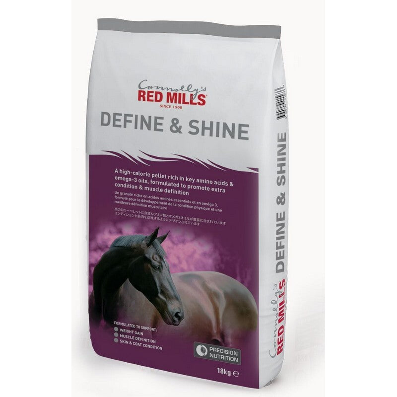 Red Mills Define & Shine 18kg - Horse Feed for Muscle Definition & Coat Shine