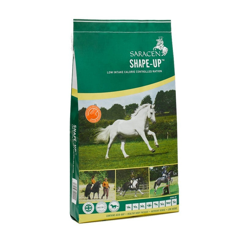 Saracen Shape-Up 20kg - Weight Management Horse Feed for Good Doers
